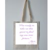 Budget Calico Tote Bag Thumbnail