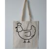 Budget Calico Tote Bag Thumbnail