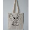 Budget Calico Tote Bag Thumbnail