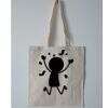 Budget Calico Tote Bag Thumbnail